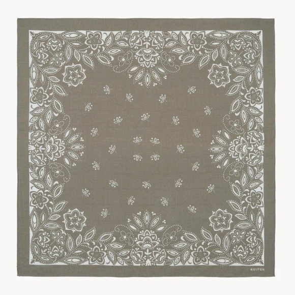 Kujten Accessories - KUJTEN Small Bandana Heli marl khaki